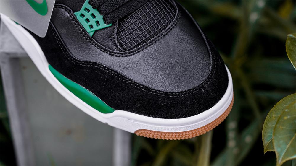 PK GOD Jordan 4 Retro SB Black Green RETAIL MATERIALS READY TO SHIP